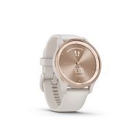 Garmin - vívomove Trend Hybrid Smartwatch 40 mm Fiber-Reinforced Polymer - Peach Gold Stainless S... - Angle