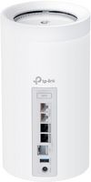 TP-Link - Deco BE33000 Quad-Band Mesh Wi-Fi 7 System (2-Pack) - White - Angle