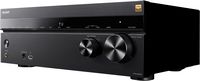 Sony - STR-AN1000 7.2 Channel Dolby Atmos & Dolby Vision 8K HDR Network A/V Receiver - Black - Angle