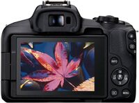Canon - EOS R50 4K Video Mirrorless Camera (Body Only) - Black - Angle