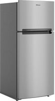 Whirlpool - 16.3 Cu. Ft. Top-Freezer Refrigerator - Stainless Steel - Angle