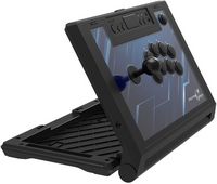 Hori - Fighting Stick Alpha - Tournament Grade Fightstick for Playstation 5 - Black - Angle