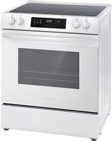 Frigidaire - 5.3 Cu. Ft. Freestanding Electric Range - White - Angle