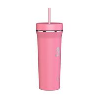 Takeya - 32-oz. Straw Tumbler - Pink Mimosa - Angle