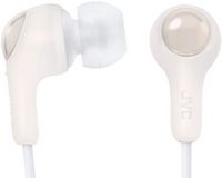 JVC - Gumy Connect Wired Headphones with USB-C Connector - White - Angle