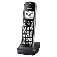 Panasonic - KX-TGDA86S Cordless Expansion Handset for KX-TGD86x Series Cordless Phone Systems - B... - Angle