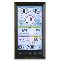 AcuRite - Iris (5-in-1) Weather Station with Vertical Color Display for Hyperlocal Weather Foreca... - Angle