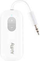 Twelve South - AirFly SE Portable Bluetooth Audio Receiver - White - Angle