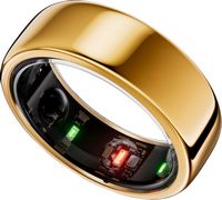 Oura Ring Gen3 - Horizon - Size Before You Buy - Size 10 - Gold - Angle