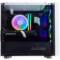 Allied Gaming - Stinger Gaming Desktop - AMD Ryzen 5 5600X - 16GB RGB 3200 Memory - NVIDIA GeForc... - Angle