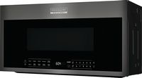 Frigidaire - Gallery 1.9 Cu. Ft. Over-The-Range Microwave with Sensor Cook - Black - Angle