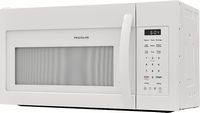 Frigidaire - 1.8 Cu. Ft. Over-The-Range Microwave with PureAir Filter - White - Angle