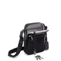 TUMI - Voyageur Persia Crossbody - Black/Gunmetal - Angle