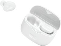 JBL - Tune Buds True Wireless Noise Cancelling Earbuds - White - Angle