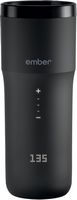 Ember - Travel Mug 2+, 12 oz, Temperature Control Smart Travel Mug - Black - Angle