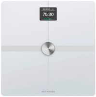 Withings - Body Smart Advanced Body Composition Smart Wi-Fi Scale - White - Angle