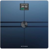 Withings - Body Comp Complete Body Analysis Smart Wi-Fi Scale - Black - Angle