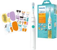 Philips Sonicare - Sonicare for Kids Design a Pet Edition Electric Toothbrush - White With Aqua B... - Angle