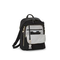 TUMI - Voyageur Halsey Backpack - Black/Gold - Angle