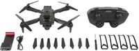 Vivitar - Air View Foldable Drone with Remote - Black - Angle