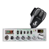 Cobra - 29 LTD NW AM/FM 40-Channel CB Radio with NightWatch - Black - Angle