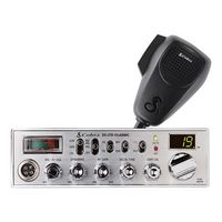 Cobra - 29 LTD Classic AM/FM 40-Channel CB Radio - Black - Angle