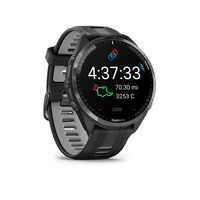 Garmin - Forerunner 965 GPS Smartwatch 47 mm Fiber-reinforced polymer - Carbon Gray TLC/Titanium - Angle