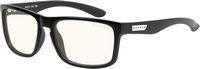 GUNNAR - Intercept  Computer Glasses with Blue Light Reduction , Clear Lenses - Onyx - Angle