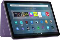 Amazon - Magnetic Slim Cover for Fire Max 11 Tablet (2023 Release) - Lilac - Angle