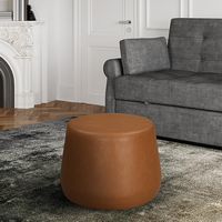 Lifestyle Solutions - Cornish Ottoman - Carmel - Angle