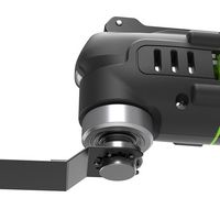 Greenworks - Multi Tool w. 2AH battery, 2A charger - Green - Angle