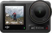 DJI - Osmo Action 4 4K Action Camera Standard Bundle - Gray - Angle