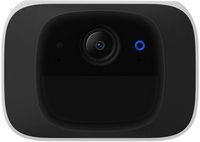 eufy - SoloCam S220 Outdoor Battery Powered Security Camera with Solar Charging - White - Angle