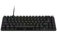 CORSAIR - K65 PRO MINI RGB 65% Optical-Mechanical Gaming Keyboard Backlit RGB LED, OPX - Black - Angle