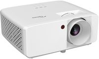 Optoma - HZ40HDR Compact Long Throw 1080p HD Laser Projector with High Dynamic Range - White - Angle