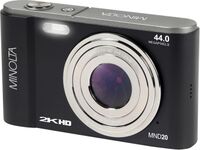 Minolta - MND20 44.0 Megapixel Digital Camera - Black - Angle