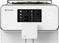 Terra Kaffe - Super Automatic Programmable Espresso Machine with 9 Bars of Pressure, Milk Frother... - Angle