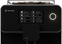 Terra Kaffe - Super Automatic Programmable Espresso Machine with 9 Bars of Pressure, Milk Frother... - Angle