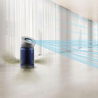 Dyson Purifier Big + Quiet Formaldehyde BP03 - Bright Nickel/Prussian Blue - Angle