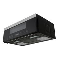 GE - 1.2 Cu. Ft. Over-The-Range Microwave with Sensor Cooking and Low Profile Design - Stainless ... - Angle