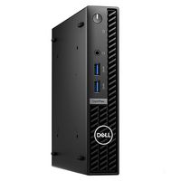Dell - OptiPlex 7000 Desktop - Intel Core i7-13700T - 16GB Memory - 256GB SSD - Black - Angle