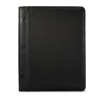 Samsonite - Leather Business Portfolio - Black - Angle