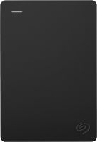 Seagate - 5TB External USB 3.0 Portable Hard Drive with Rescue Data Recovery Services - Black - Angle
