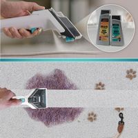 Shark - StainStriker Portable Carpet & Upholstery Cleaner - Spot, Stain, & Odor Eliminator - White - Angle