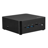 MSI - Cubi NUC AI Barebone System - Intel Core Ultra 5 125H - No Memory - No Storage - No Operati... - Angle