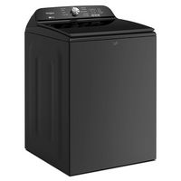 Whirlpool - 5.3 Cu. Ft. High Efficiency Top Load Washer with 2 in 1 Removable Agitator - Volcano ... - Angle