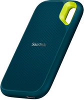 SanDisk - Extreme Portable 4TB External USB-C NVMe SSD - Monterey - Angle