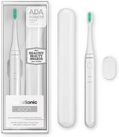 AquaSonic - Icon -  Ultra-Slim Electric Toothbrush with Travel Case, Magnetic Holder, Battery Ope... - Angle