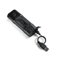 Panther Vision - FLATEYE 1025 Lumens Rechargeable FR-1000 Flashlight - Black - Angle