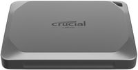 Crucial - X9 Pro 4TB External USB-C SSD - Space Gray - Angle